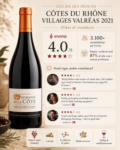 Cellier des Princes – Cote du Rhone Villages Valreas 2021
