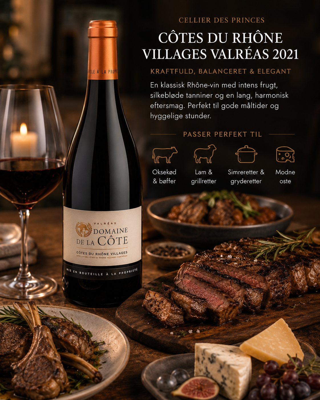 Cellier des Princes – Cote du Rhone Villages Valreas 2021